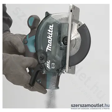 MAKITA DCS553Z Szénkefementes akkus fémvágó körfűrész (18V/150mm) (Akku és töltő nélkül!)