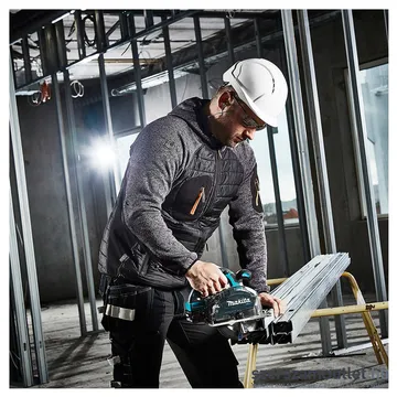 MAKITA DCS553Z Szénkefementes akkus fémvágó körfűrész (18V/150mm) (Akku és töltő nélkül!)