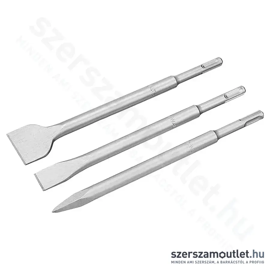 DEWALT SDS-Plus Véső készlet, 3db-os