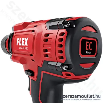 FLEX DD 4G 18.0-EC/5.0 SET Akkus fúró-csavarbehajtó, L-BOXX (2x5,0Ah/18V) (482.757)