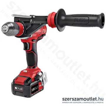 FLEX DD 4G 18.0-EC/5.0 SET Akkus fúró-csavarbehajtó, L-BOXX (2x5,0Ah/18V) (482.757)