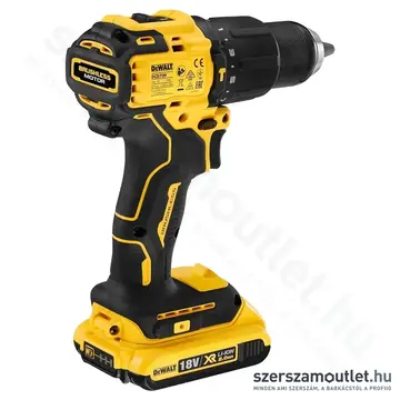 DEWALT DCD709D2T-QW Akkus szénkefementes ütvefúró-csavarozó TSTAK kofferben (18V/2x2,0Ah)