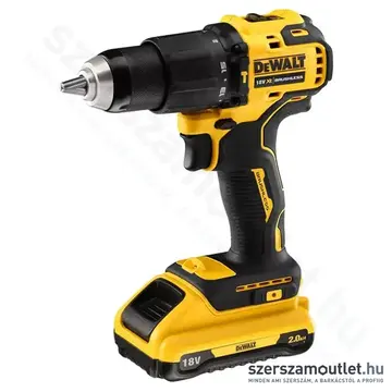 DEWALT DCD709D2T-QW Akkus szénkefementes ütvefúró-csavarozó TSTAK kofferben (18V/2x2,0Ah)