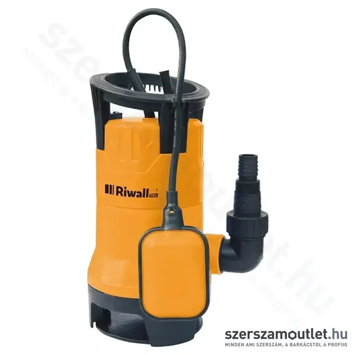 RIWALL REP 750 2in1 Univerzális búvár szennyvízszivattyú, 12500l/h, 0,8bar, 750W/230V