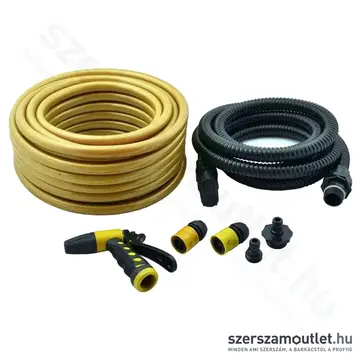 RIWALL REJP 1000 INOX SET Kerti szivattyú, 3500l/h, 4,4bar, 1000W/230V + tartozékok