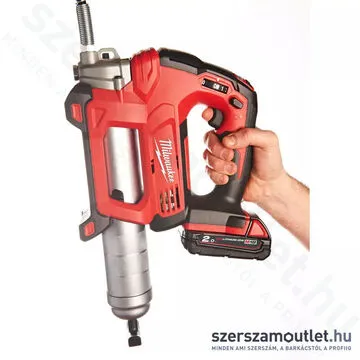 MILWAUKEE M18 GG-201C Akkus zsírzópisztoly kofferben (1x2,0Ah/18V) (4933440490)