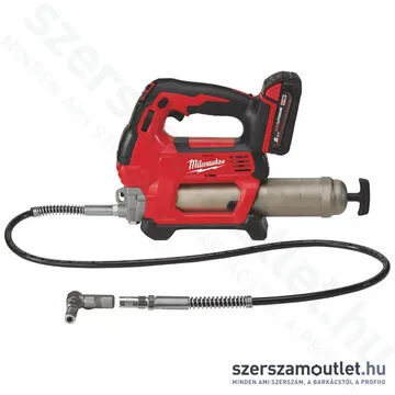 MILWAUKEE M18 GG-201C Akkus zsírzópisztoly kofferben (1x2,0Ah/18V) (4933440490)