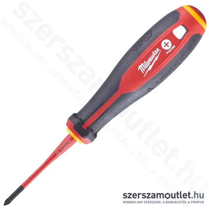 MILWAUKEE VDE szigetelt csavarhúzó PH0x60mm (4932464042) (4932478720)