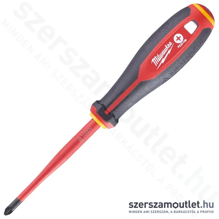 MILWAUKEE VDE szigetelt csavarhúzó PZ2x100mm (4932464048) (4932478726)