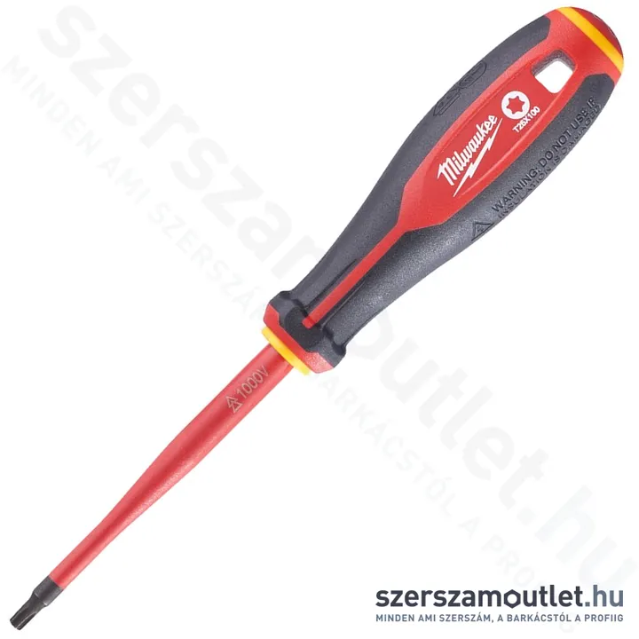 MILWAUKEE VDE szigetelt csavarhúzó torx T25x100mm (4932464053) (4932478731)