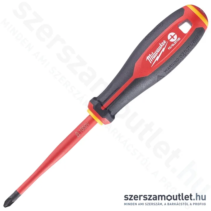 MILWAUKEE VDE szigetelt csavarhúzó szerelvényező PZ/SL 2x100mm (4932464058) (4932478736)