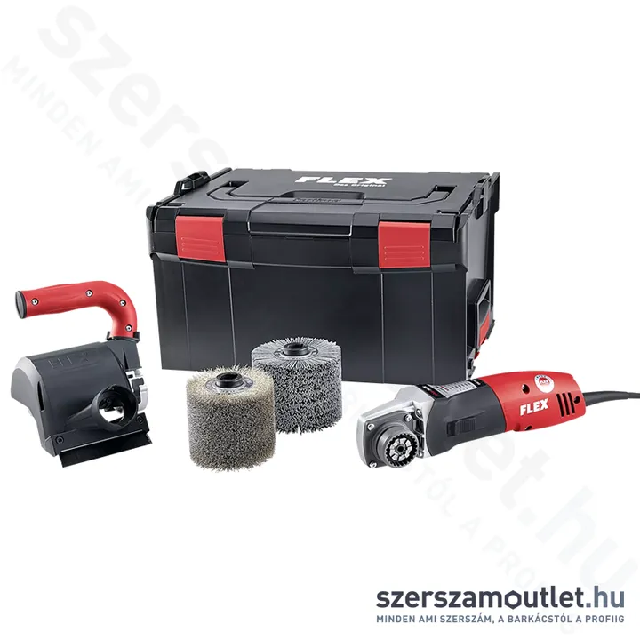 FLEX BBE 14-3 110 SET TRINOXFLEX Csiszológép (1400W/120mm) (461.504)