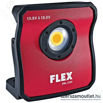 FLEX DWL 2500 10.8/18.0 LED széles spektrumú lámpa (10,8V/18V) (Akku és töltő nélkül!) (486.728)