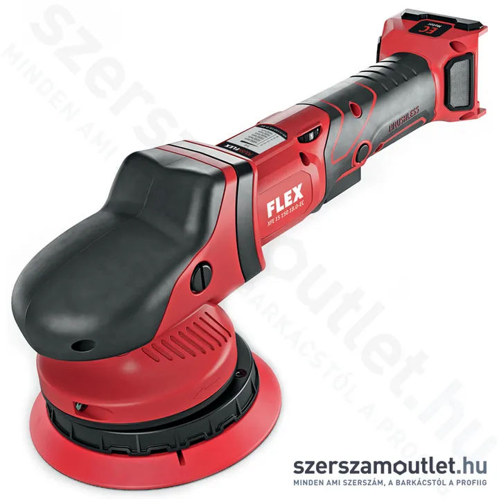 FLEX XFE 15 150 18.0-EC C Akkus polírozó (18V/160mm) (Akku és töltő nélkül!) (493.864)