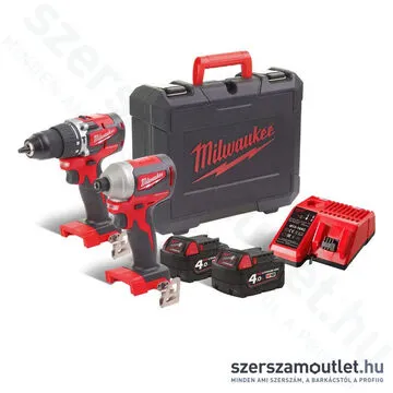 MILWAUKEE M18 CBLPP2A-402C Akkus szénkefementes erőcsomag (2x4,0Ah/18V) (4933464536)