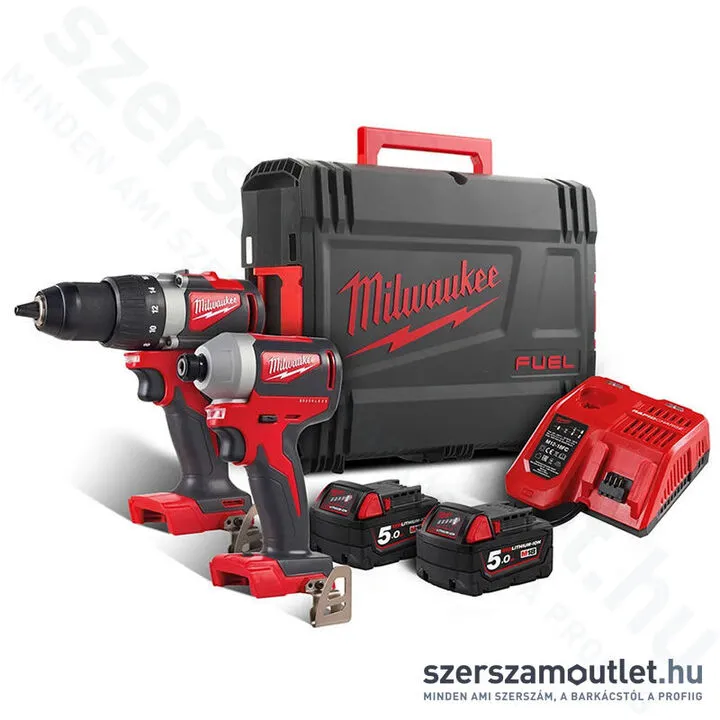 MILWAUKEE M18 BLPP2B2-502X Akkus szénkefementes erőcsomag (2x5,0Ah/18V) (4933464594)