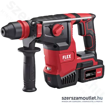 FLEX CHE 2-26 18.0-EC Akkus fúrókalapács, L-BOXX (2x5,0Ah/18V)