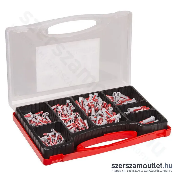 FISCHER Red-Box DUOPOWER Műanyag dübel készlet [280db/doboz] (535973)