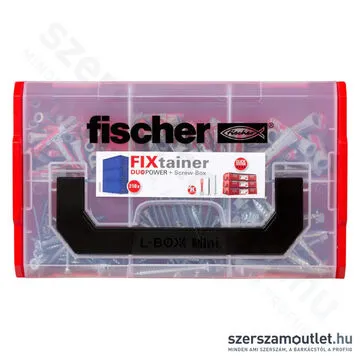 FISCHER FixTainer DUOPOWER Műanyag dübel + csavar készlet [210db/doboz] (536162)