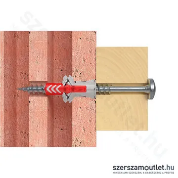 FISCHER FixTainer DUOPOWER Műanyag dübel + csavar készlet [210db/doboz] (536162)