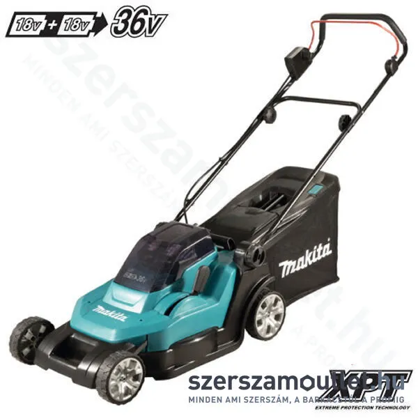 MAKITA DLM432Z Akkus fűnyíró (2x18V) (Akku és töltő nélkül!)