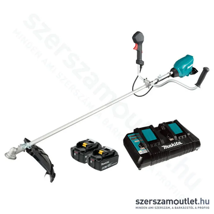 MAKITA DUR369APT2 Akkus szénkefementes fűkasza (2x18V) (2x5,0Ah/36V)