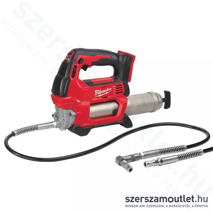 MILWAUKEE M18 GG-0 Akkus zsírzópisztoly (18V) (Akku és töltő nélkül!) (4933440493)