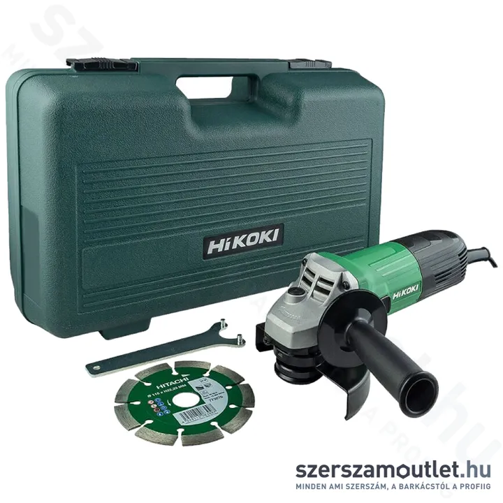 HIKOKI G13SN2-KOFFER Sarokcsiszoló kofferben (900W/125mm)