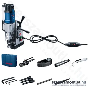 BOSCH GBM 50-2 Mágnestalpas magfúró kofferben (1200W/14000N) (06011B4020)