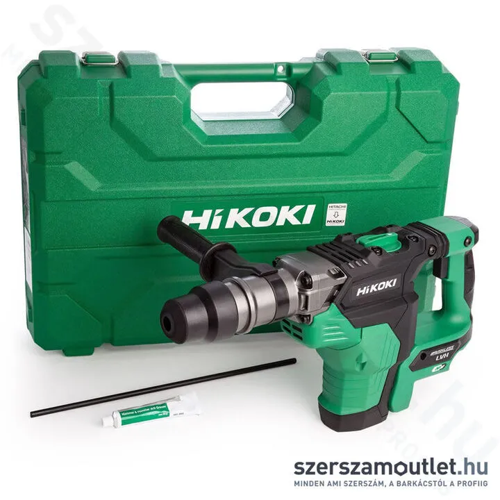 HIKOKI DH36DMA-BASIC Akkus fúró-vésőkalapács SDS-MAX kofferben MULTI VOLT(36V)(Akku és töltő nélkül)