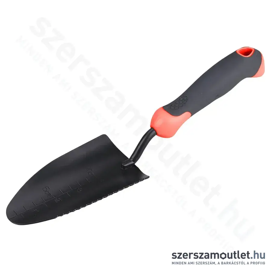 EXTOL Kerti lapát/ásó széles, fogazott szélű 32cm