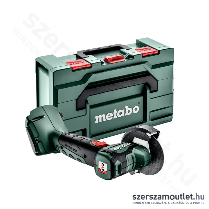 METABO CC 18 LTX BL Akkus szénkefementes sarokcsiszoló (18V/76mm) (Akku és töltő nélkül)