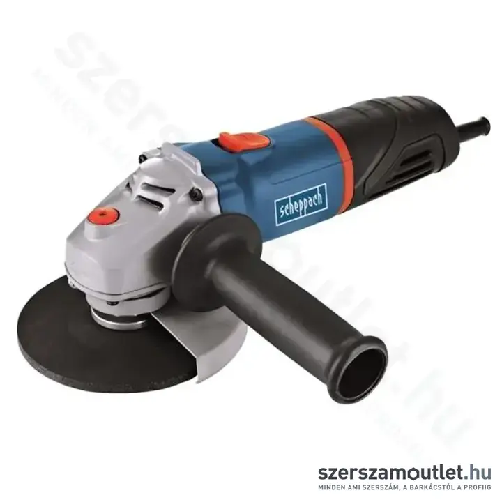SCHEPPACH AG780 Sarokcsiszoló kofferben (780W/125mm)