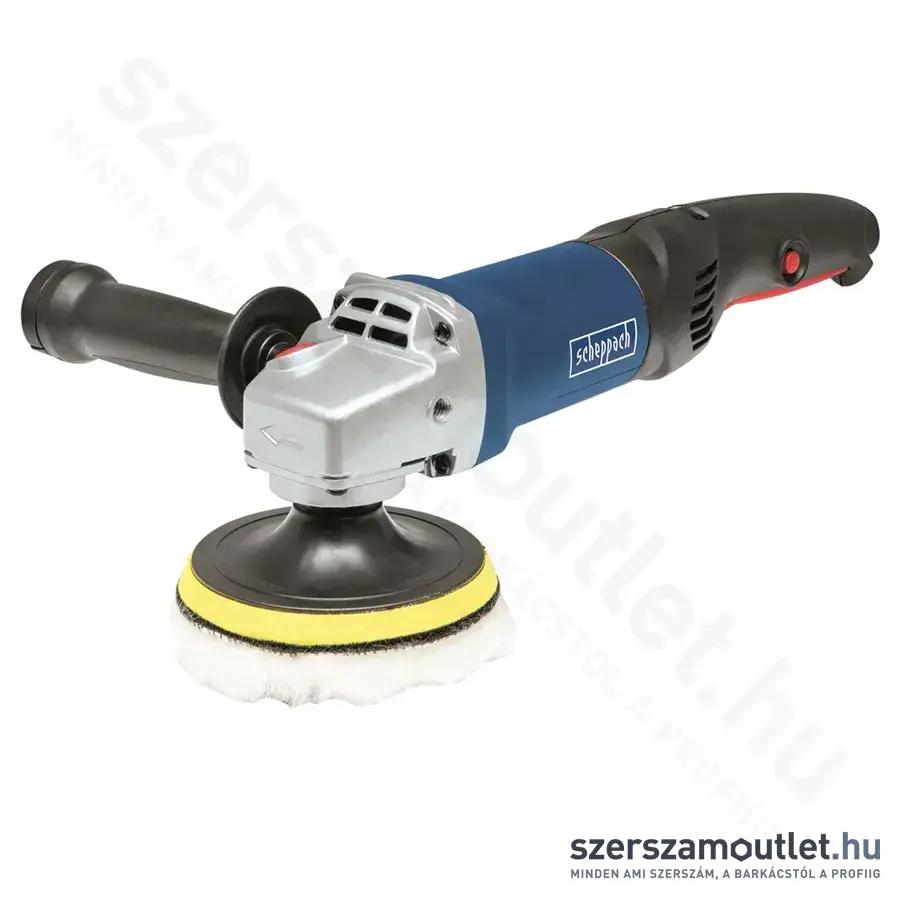 SCHEPPACH PM600 Polírozógép kofferben (600W/125mm)