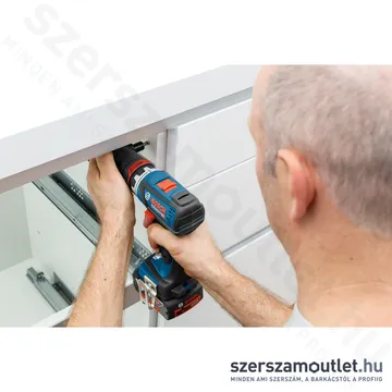 BOSCH GSR 18V-60 FC Akkus fúró-csavarbehajtó szénkefementes, L-Boxxban (2x5,0Ah/18V) (06019G7101)