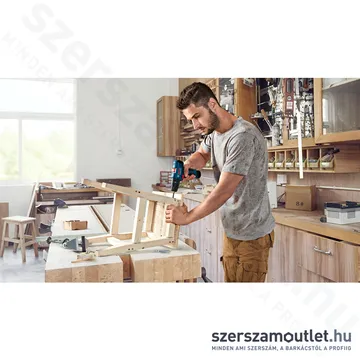 BOSCH GSB 120-LI Akkus ütvefúró-csavarozó kofferben (2x2,0Ah/12V)