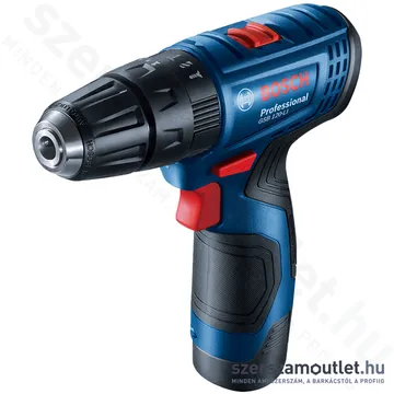 BOSCH GSB 120-LI Akkus ütvefúró-csavarozó kofferben (2x2,0Ah/12V)