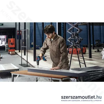 BOSCH GSB 18V-50 Akkus ütvefúró-csavarozó szénkefementes, L-CASE kofferben (2x2,0Ah/18V)