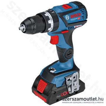 BOSCH GSB 18V-60 C Akkus ütvefúró-csavarozó szénkefementes, L-Boxxban (2x5,0Ah/18V) (06019G210B)