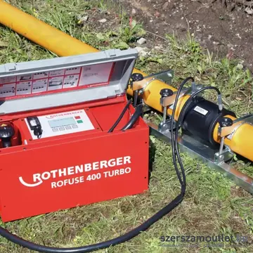 ROTHENBERGER ROFUSE 400 Turbo elektrofitting hegesztő (8-48V) 20-400mm-ig
