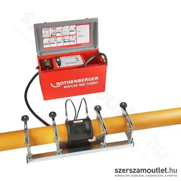 ROTHENBERGER ROFUSE 400 Turbo elektrofitting hegesztő (8-48V) 20-400mm-ig
