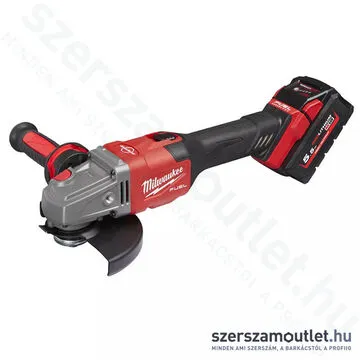 MILWAUKEE M18 FHSAG125XB-552X Akkus szénkefementes sarokcsiszoló HD kofferben (2x5,5Ah/18V)