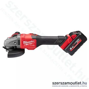 MILWAUKEE M18 FHSAG125XB-552X Akkus szénkefementes sarokcsiszoló HD kofferben (2x5,5Ah/18V)