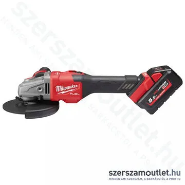 MILWAUKEE M18 FHSAG125XB-552X Akkus szénkefementes sarokcsiszoló HD kofferben (2x5,5Ah/18V)
