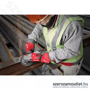 MILWAUKEE M18 FHSAG125XB-552X Akkus szénkefementes sarokcsiszoló HD kofferben (2x5,5Ah/18V)