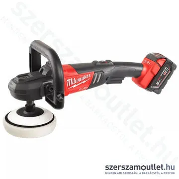 MILWAUKEE M18 FAP180-502X Akkus polírozó szénkefmentes, HD kofferben (2x5,0Ah/18V)