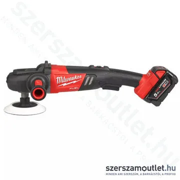 MILWAUKEE M18 FAP180-502X Akkus polírozó szénkefmentes, HD kofferben (2x5,0Ah/18V)