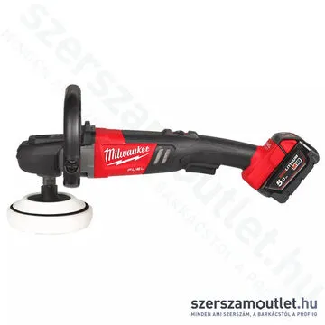 MILWAUKEE M18 FAP180-502X Akkus polírozó szénkefmentes, HD kofferben (2x5,0Ah/18V)