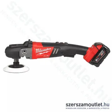 MILWAUKEE M18 FAP180-502X Akkus polírozó szénkefmentes, HD kofferben (2x5,0Ah/18V)