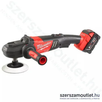 MILWAUKEE M18 FAP180-502X Akkus polírozó szénkefmentes, HD kofferben (2x5,0Ah/18V)